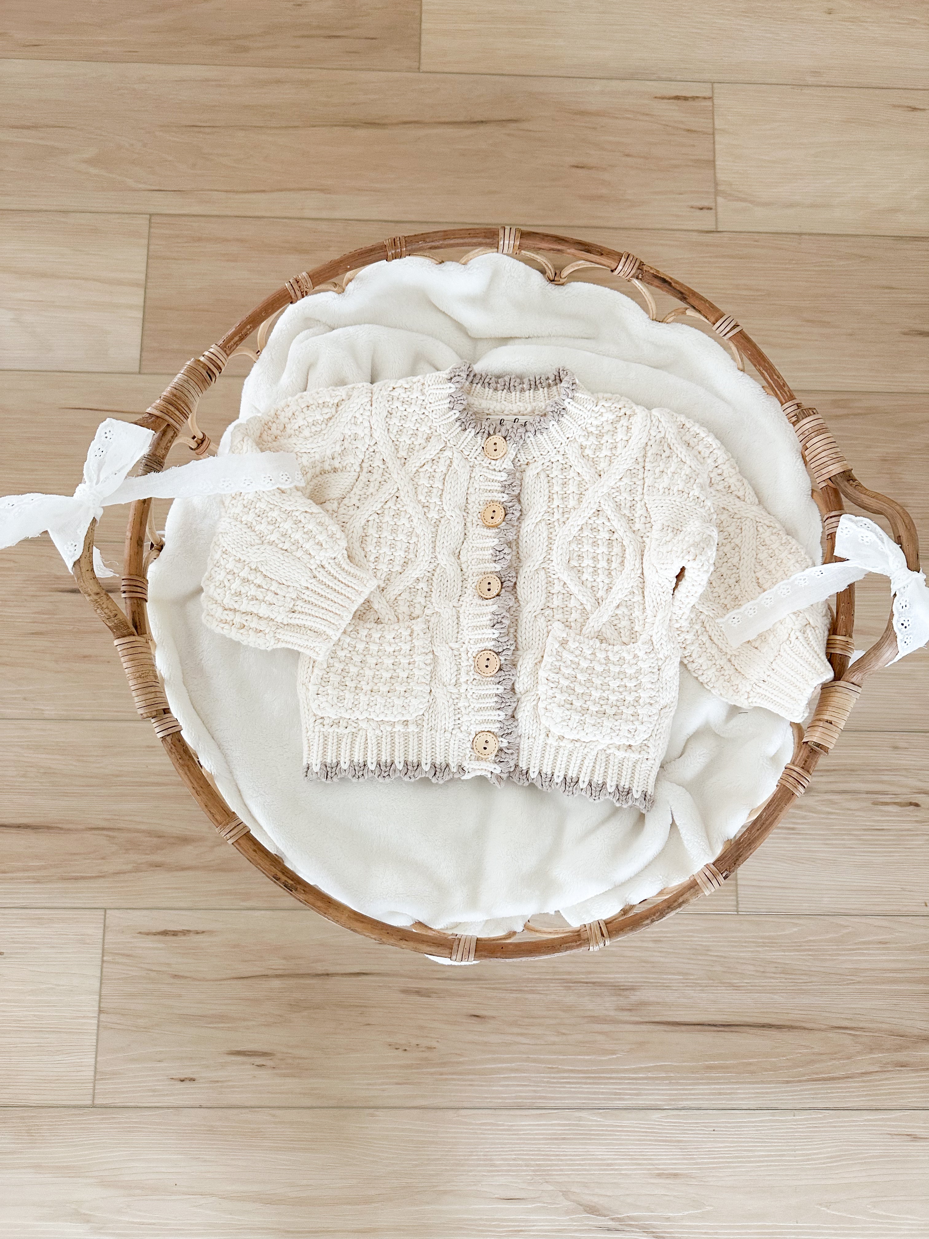 Cotton Knit Cardigan