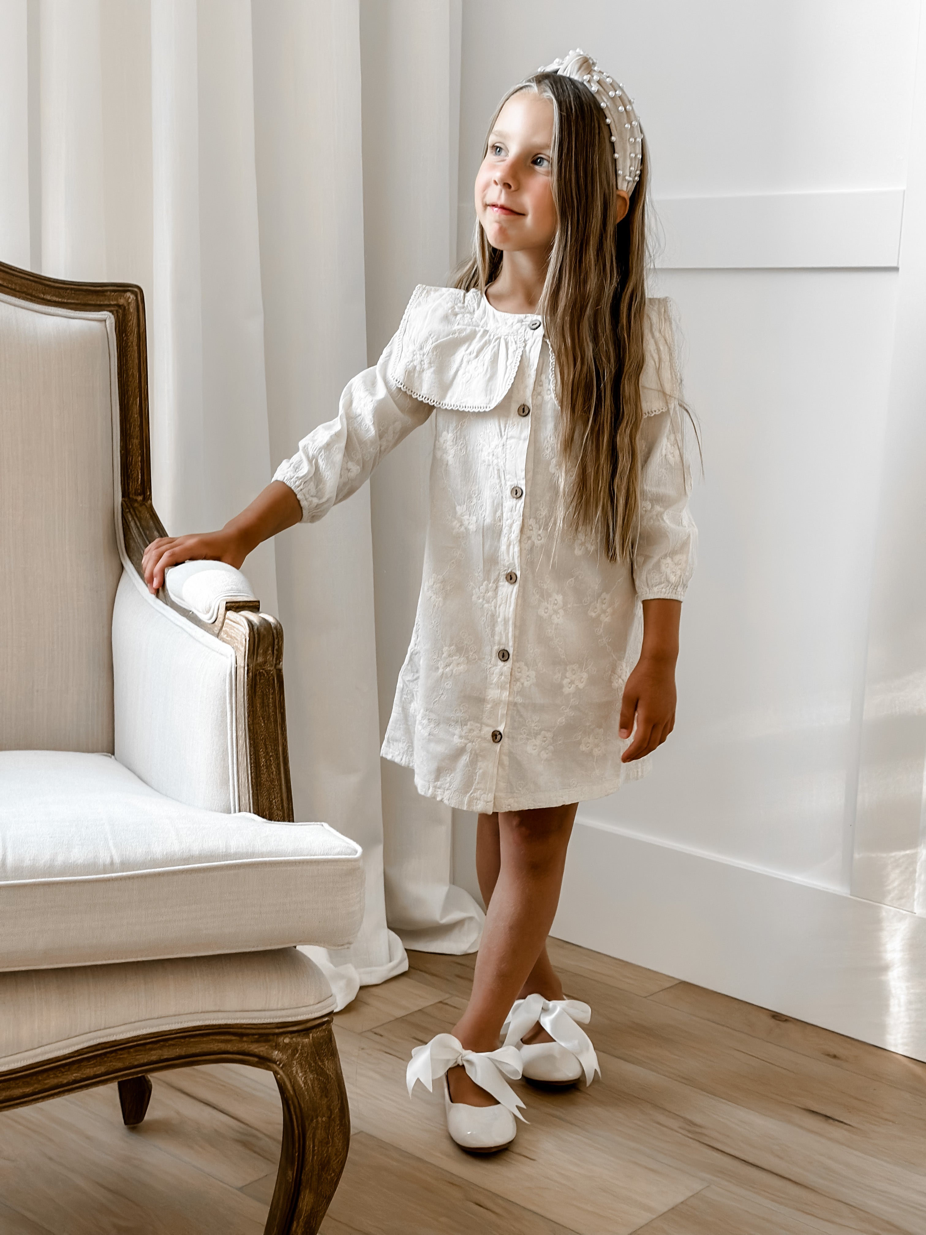 Coco Embroidered Dress